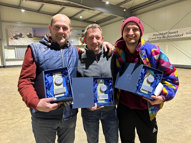 Landesmeister Halle Triplette